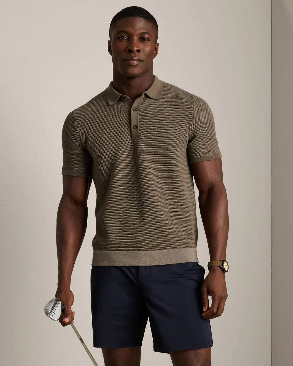 Mercer Knit Polo | Rhone