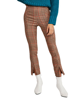 Flyin' High Plaid-Print Capri Pants | Macys (US)