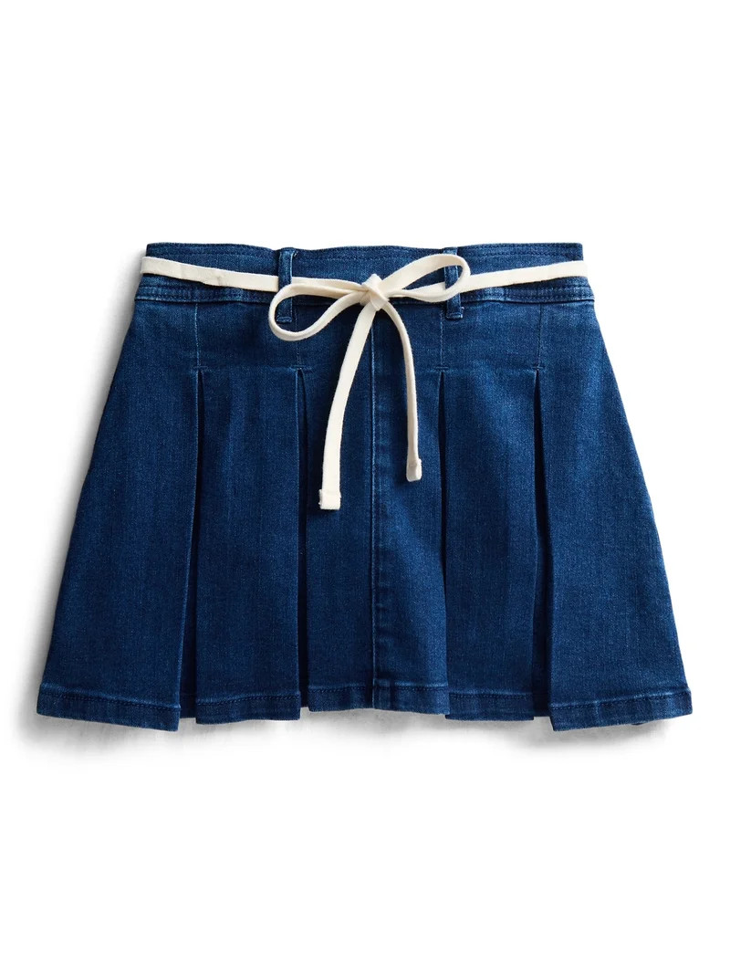Weekend Academy Girls Pleated Mini Skirt, Sizes 4-18 | Walmart (US)