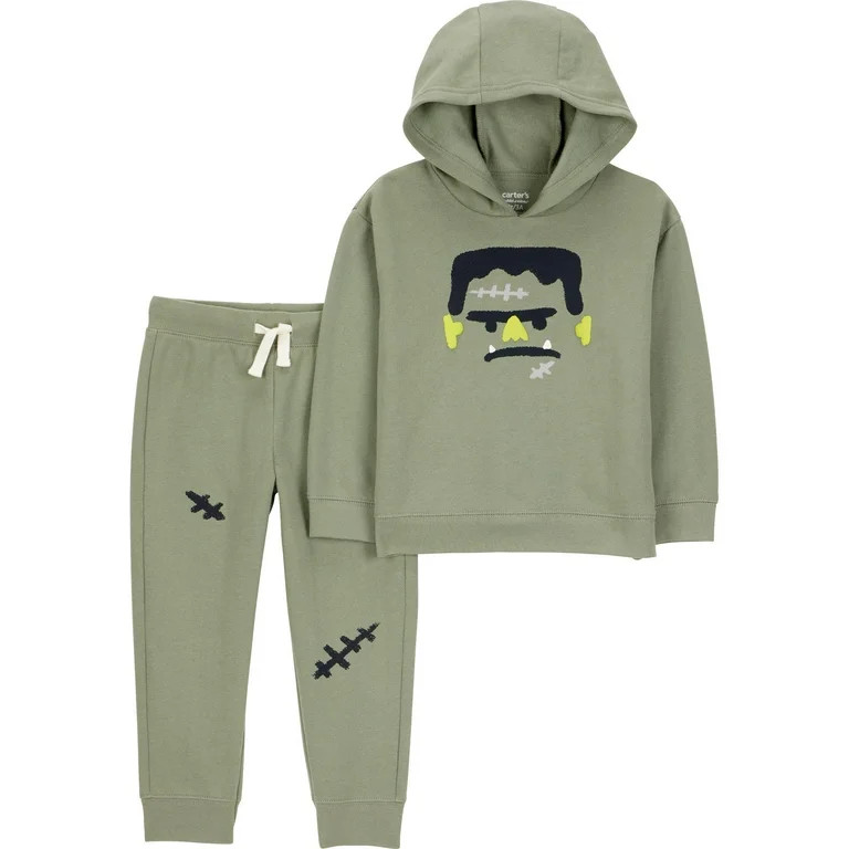 Carter's Child of Mine Toddler Boy Halloween Outfit Set, 2-Piece, Sizes 12M-5T | Walmart (US)