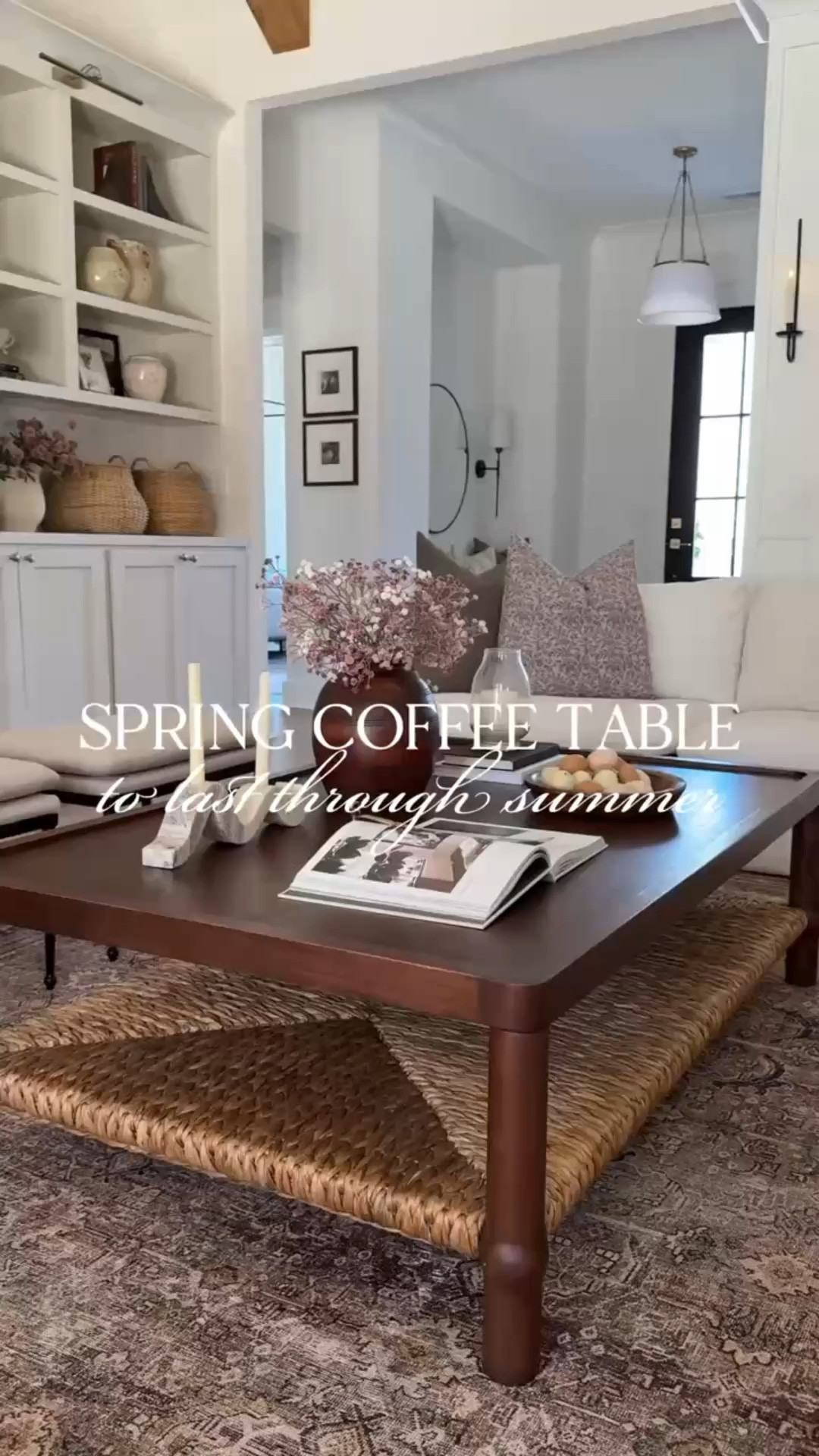 Our spring coffee table! Decor that lasts Spring through Summer 🙌🏻

#LTKSeasonal #LTKHome