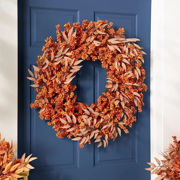 Member's Mark 30" Harvest Berry Wreath | Sam's Club