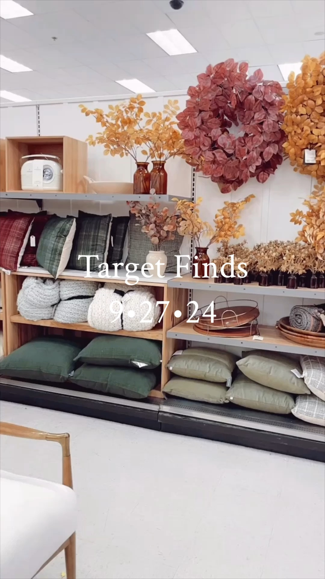 Favorite home decor finds from my latest Target run! 👇🏻
-fall candles
-block print fabric pumpkin
-cozy striped blanket
-brass doorstop
-light rose colored runner and napkin set

#LTKHome #LTKSeasonal #LTKVideo