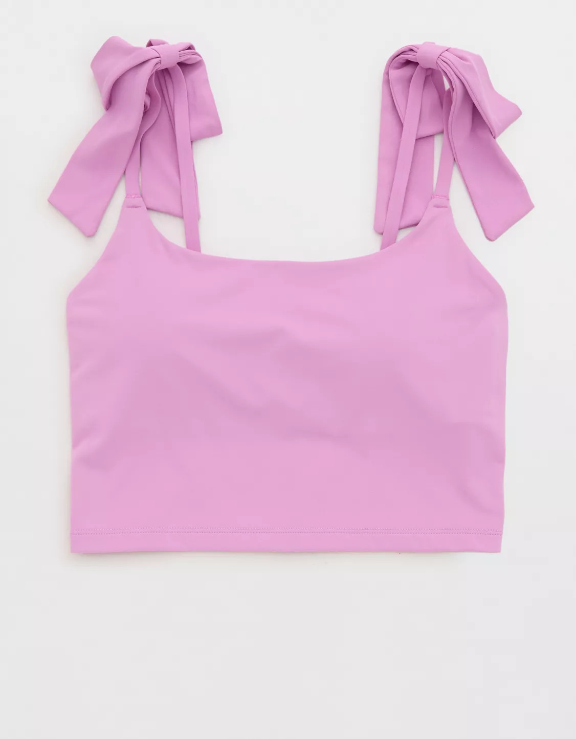 OFFLINE by Aerie Real Me Bow Longline Sports Bra | Aerie