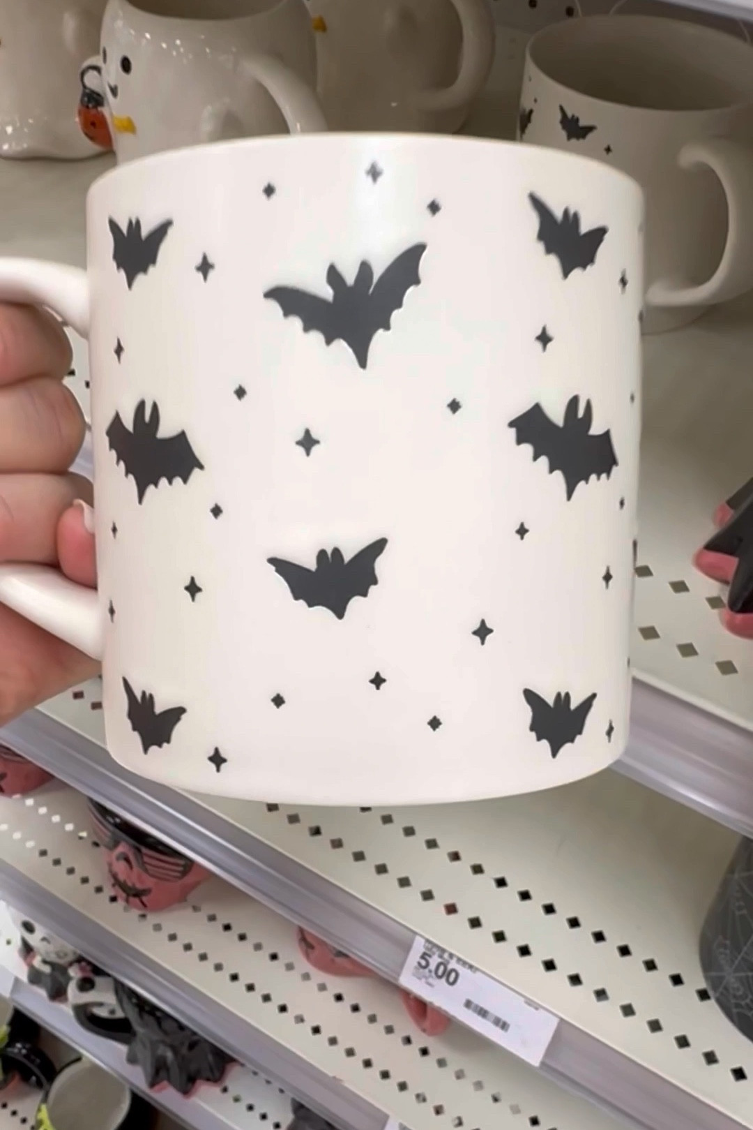 Cute ceramic Halloween coffee mugs, only $5 each! Bats, pumpkins, spider webs, ghosts. #coffeemug #halloweencoffeemug #fallcoffeemug #kitchenmug #halloween

#LTKHome #LTKSeasonal #LTKHalloween