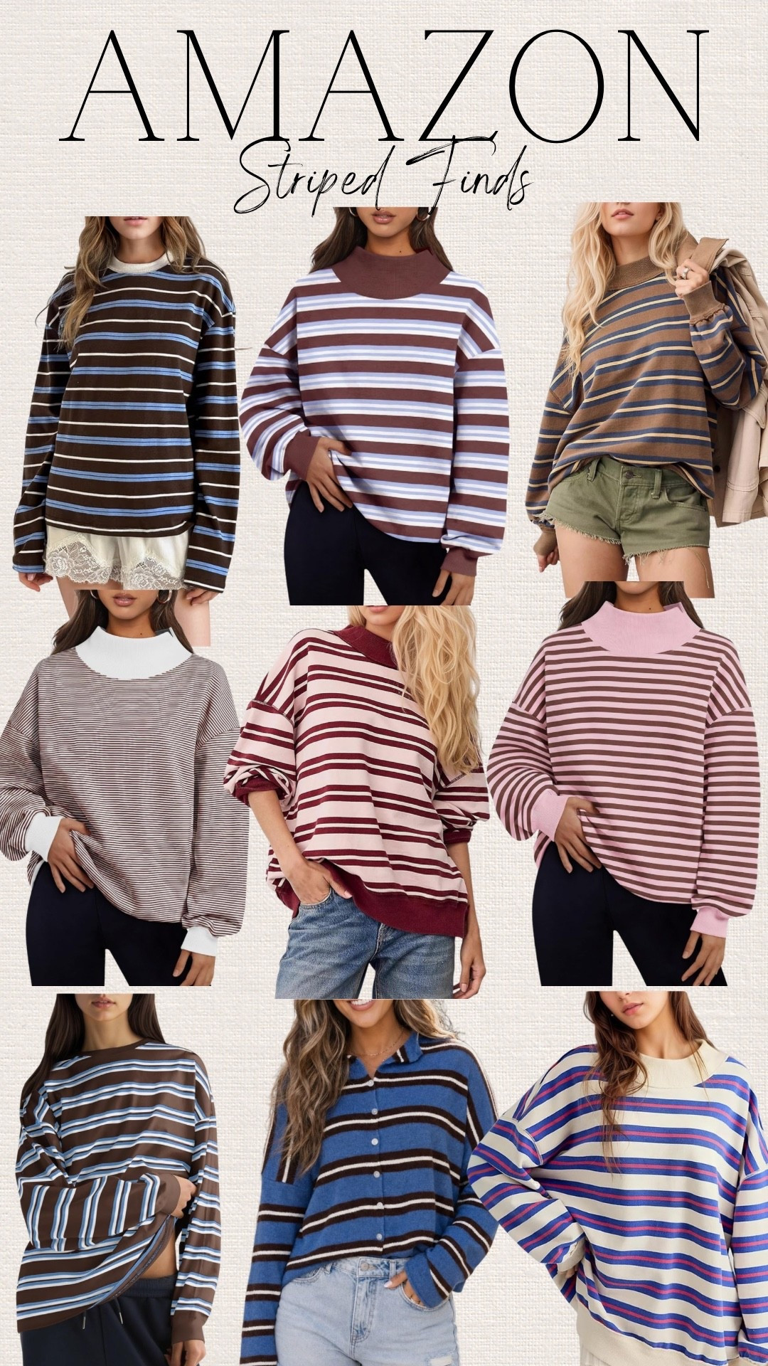Amazon striped finds

#LTKSaleAlert #LTKOver40