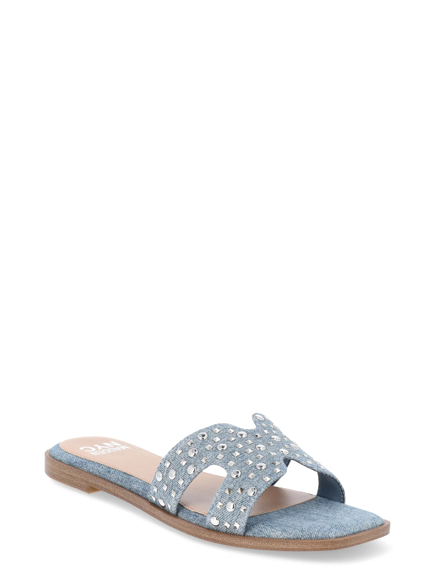 Madden NYC Women’s Classic Flat Slide Sandals | Walmart (US)