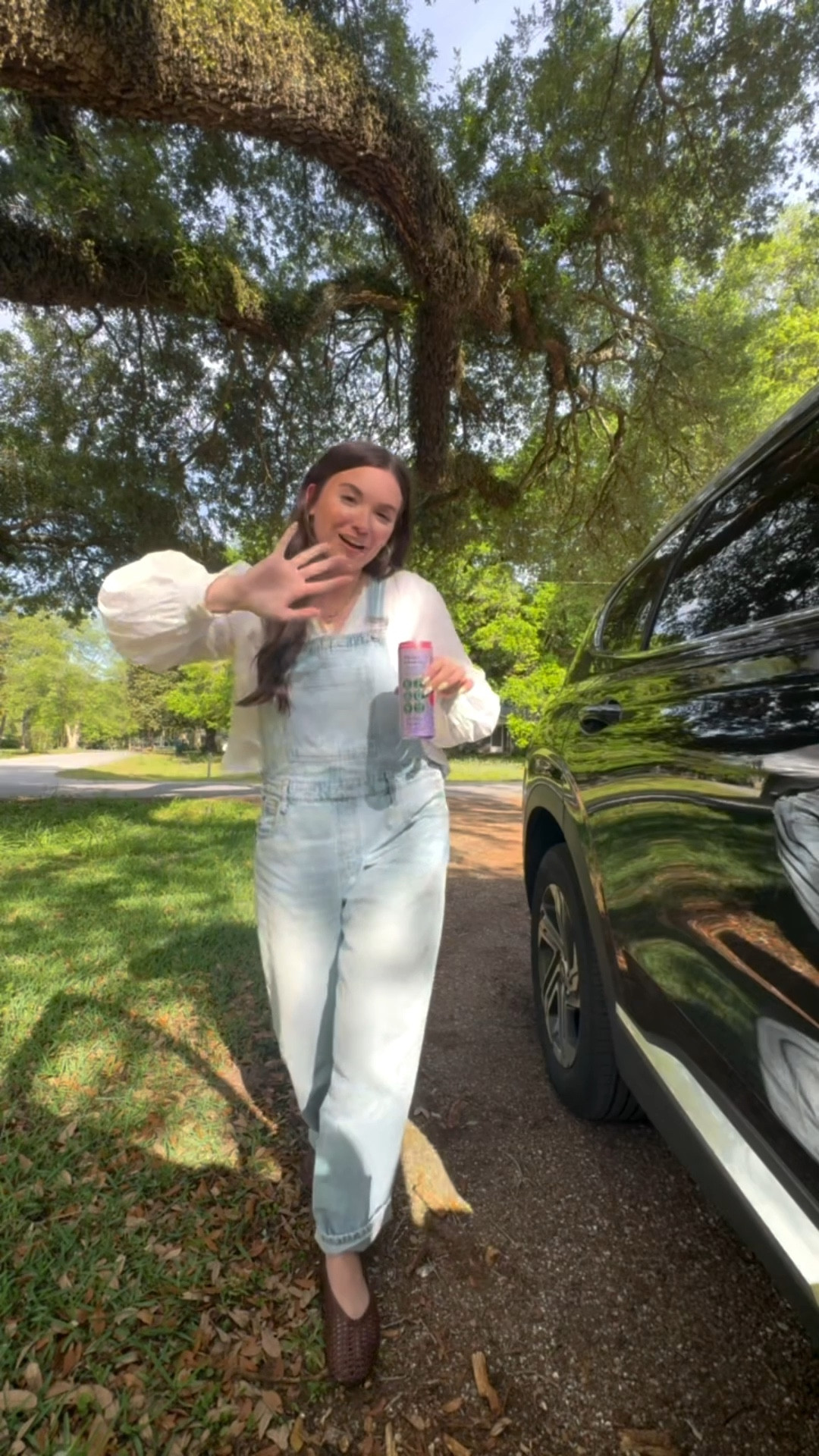 Mom style outfit of the day • vici overalls, white button down top, old navy ballet flats 

#LTKootd #LTKmomlife #LTKSaleAlert