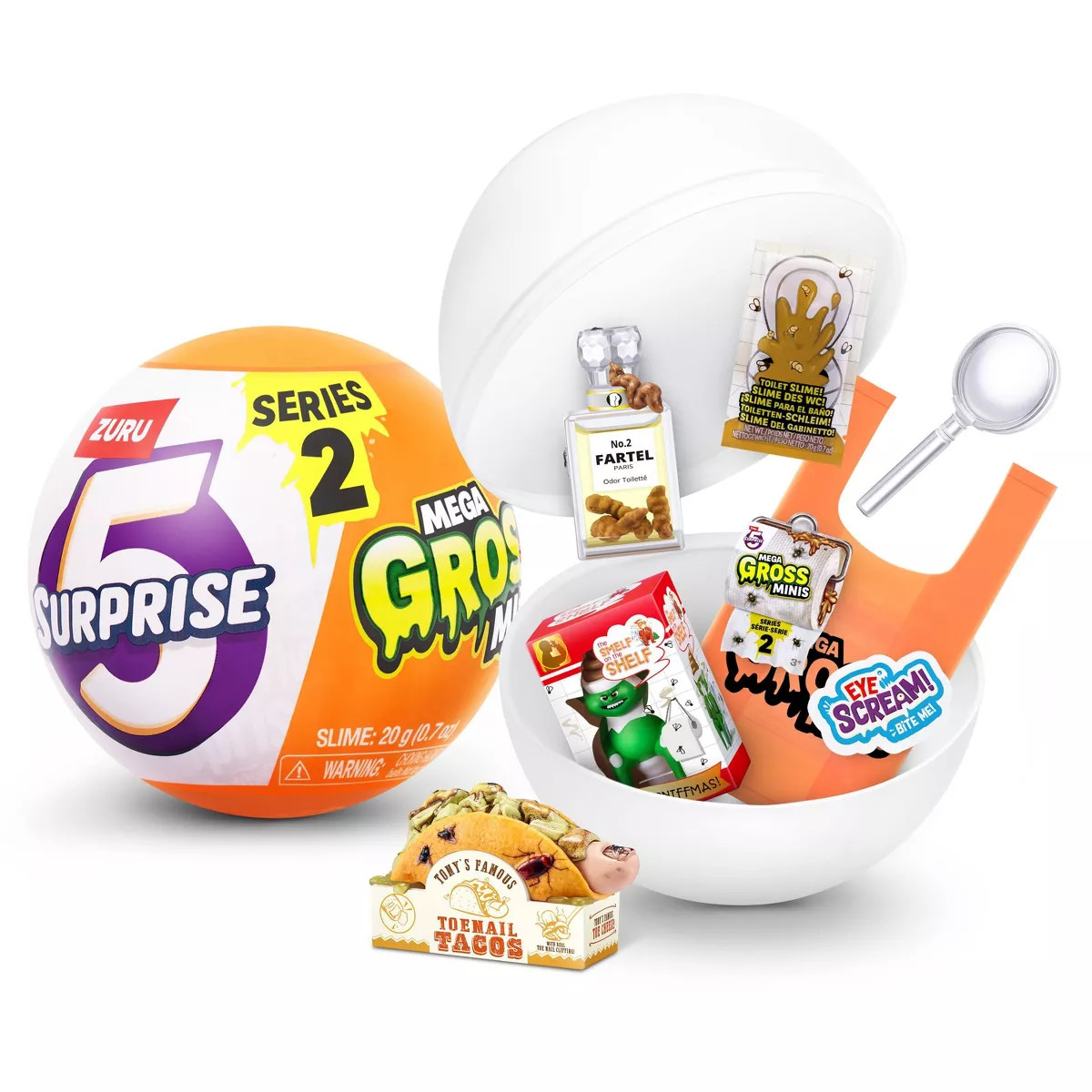 5 Surprise Mega Gross Series 2 Mini Figure Set | Target