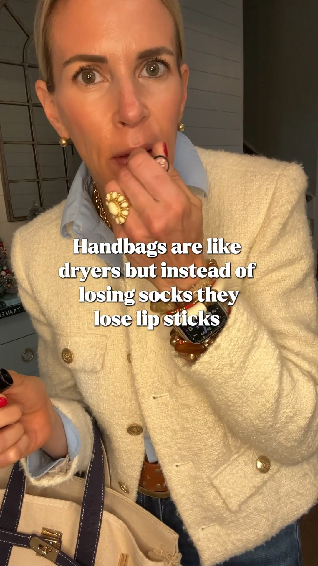 Can you relate?? But happy this bag didn’t totally lose my Sisley Paris lipsticks because they are my favorite 💋💄

#LTKgrwm #LTKOver40 #LTKBeauty