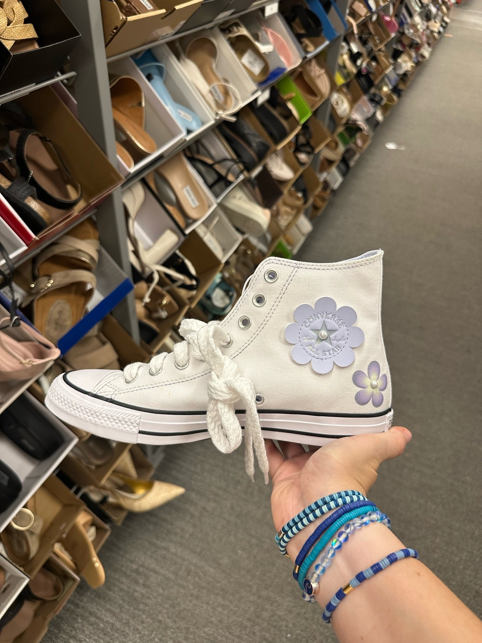 Love these white hightop converse with purple flowers! They’re on sale for $59 & range from sizes 5-11! They run large!

#LTKSaleAlert #LTKActive