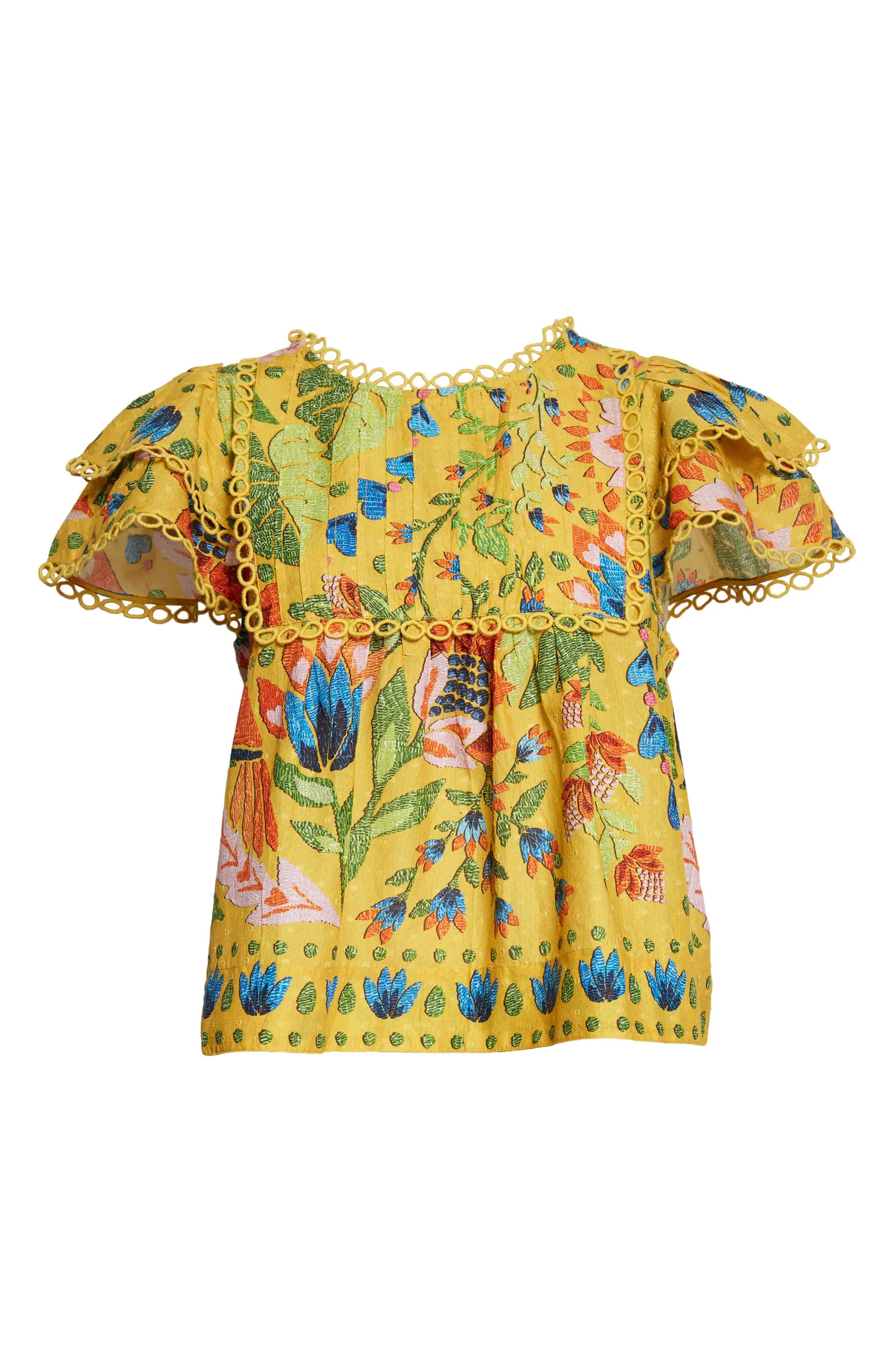 Summer Garden Cotton Blouse | Nordstrom