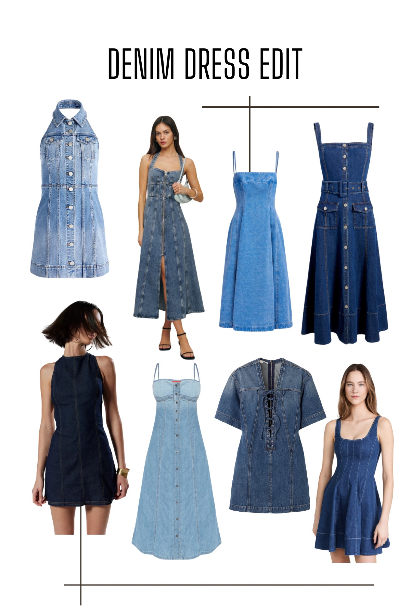 My fav denim dresses!

#LTKStyleTip #LTKSeasonal