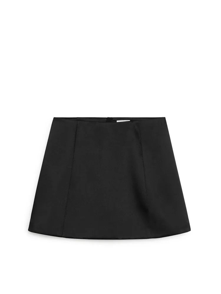 Satin Mini Skirt | ARKET (DE)