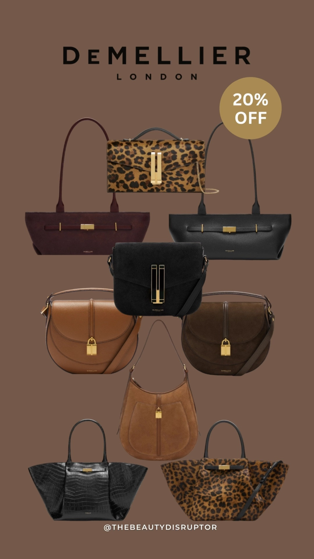 Affordable luxury at its finest. Demellier has some of chicest handbags this season. Crafted from the finest quality materials, these bags scream luxury without the hefty price tag. 

If you’re a fashion-conscious girlie who loves to look stylish but doesn’t want to shell out big bucks, then the Demellier holiday sale is for you. Whether you’re looking for a shoulder bag, hobo bag or an elongated east-west bag, you’ll definitely find the  perfect addition to your wardrobe. 

This is your last chance to shop during Cyber Monday, and receive 20% off of your purchase. 

#handbags #ItBag #suedebag #fashiontrends #LTKstyle #CyberMonday



#LTKHoliday #LTKCyberWeek #LTKGiftGuide
