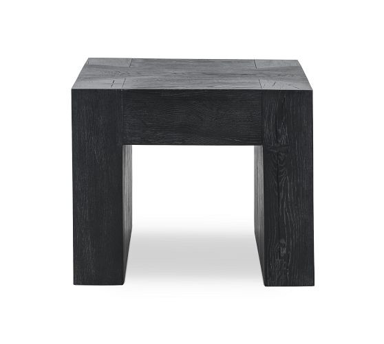 Raymond Square Reclaimed Wood End Table (24") | Pottery Barn (US)