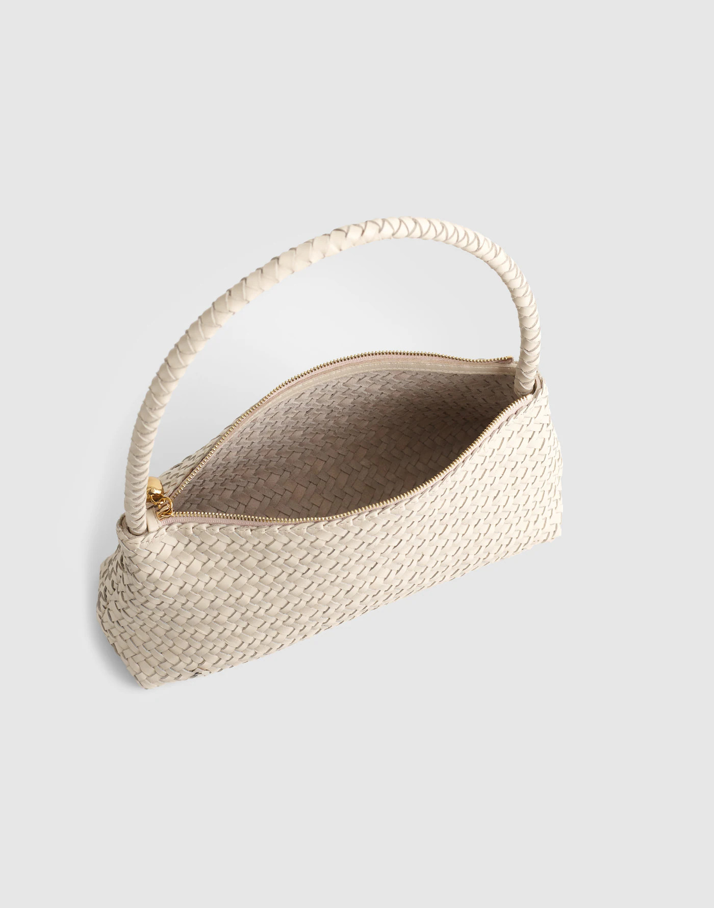 The Signature Woven Mini Zip Shoulder Bag | Madewell