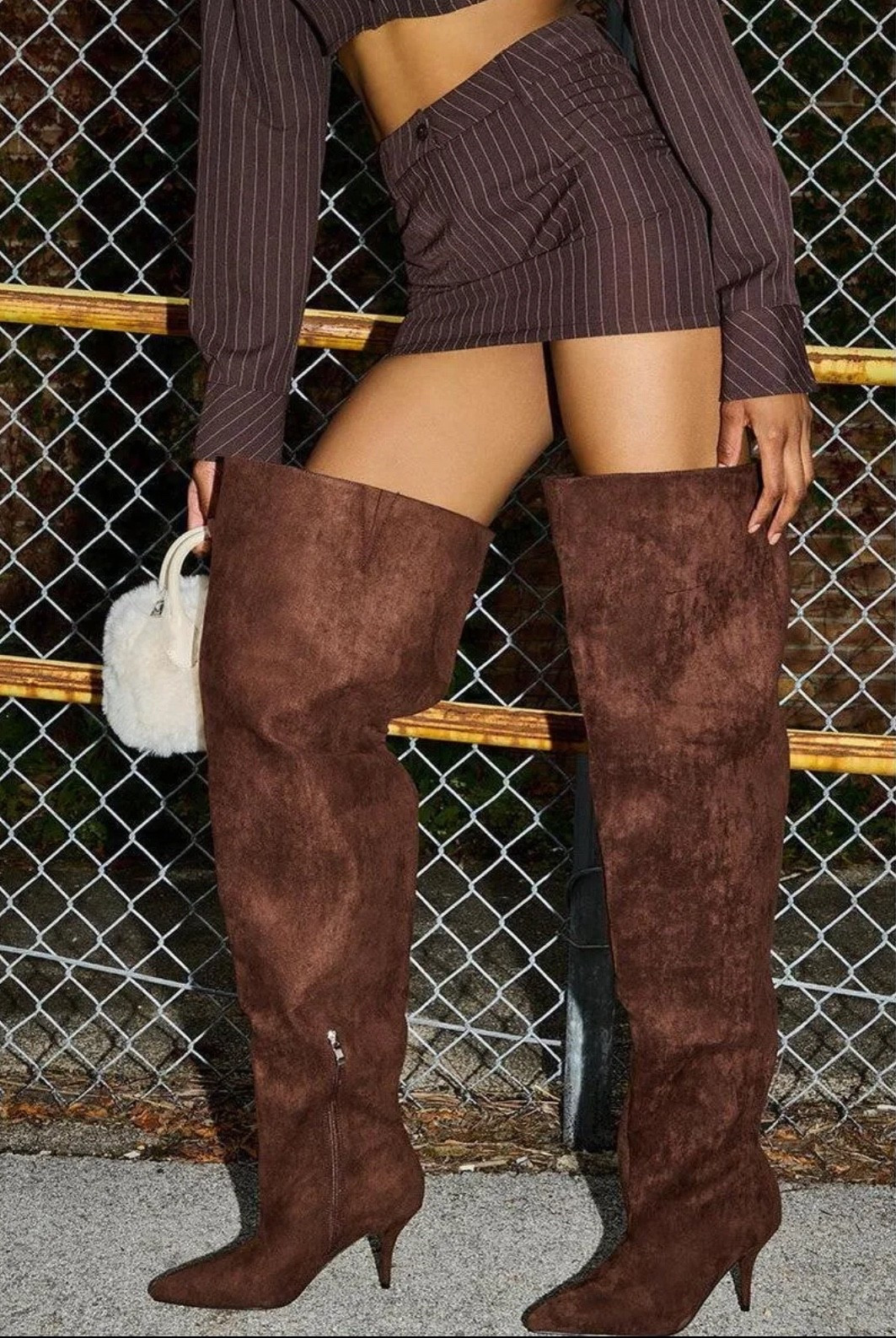 I’m obsessed with these brown
heeled boots from Akira
I'm normally a 7.5 but went with an 8 (pro tip: go half a size up). They're 4 inch heels but still super comfortable to walk in. They are chic AND practical. Perfect for fall outfits, date nights, or girls' night out
Elevate your style with these must-have
statement boots - they're giving luxury vibes on a budget
#AkiraBoots #BrownHeeledBoots #FallOutfits2025 #HeeledBoots
#OOTDInspo #ViralBoots #FashionTikTok #ComfyHeels #AkiraStyle #FallFashion #WardrobeStaple

#LTKSaleAlert #LTKSeasonal #LTKShoeCrush