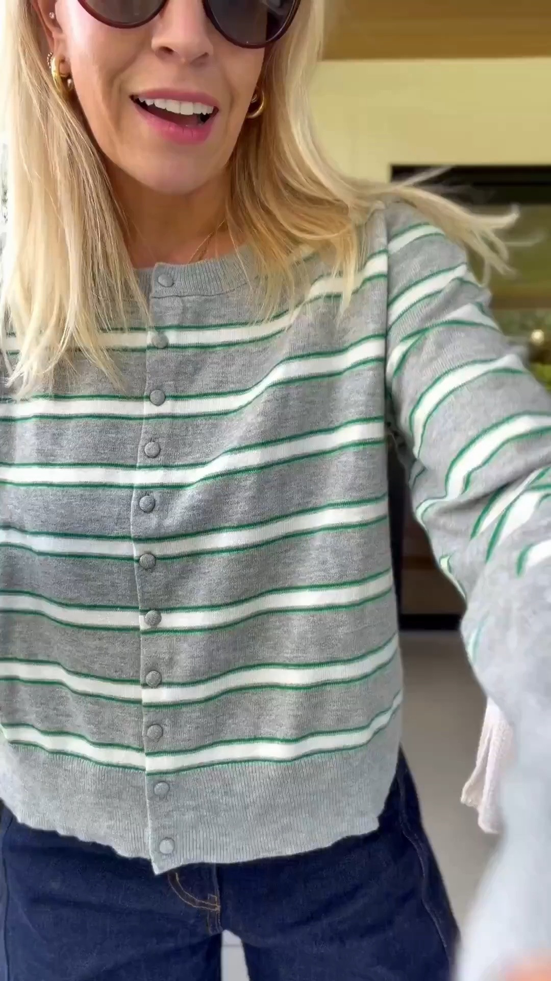 This sweater from target is so cute! I love the subtle green stripes!

#LTKootd #LTKgrwm #LTKmomlife