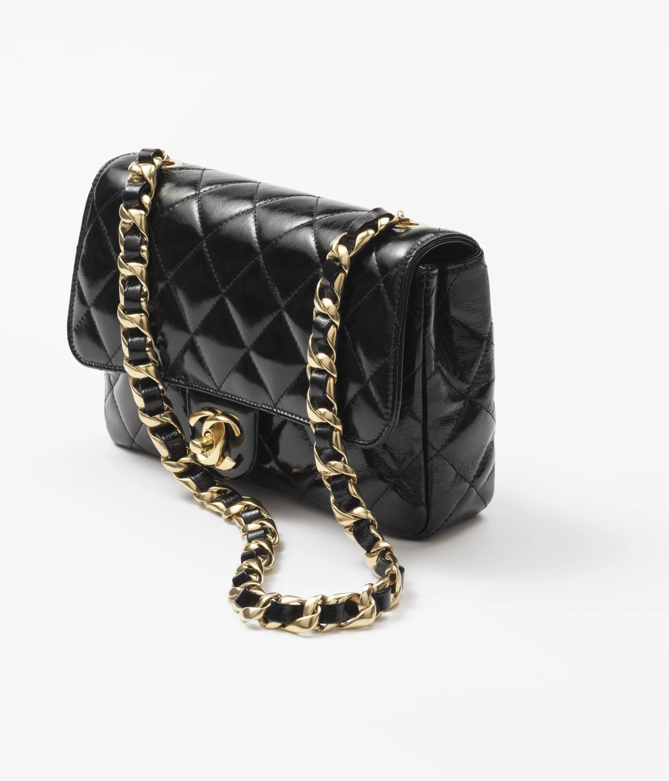 Shiny Lambskin & Gold-Tone Metal | Chanel, Inc. (US)