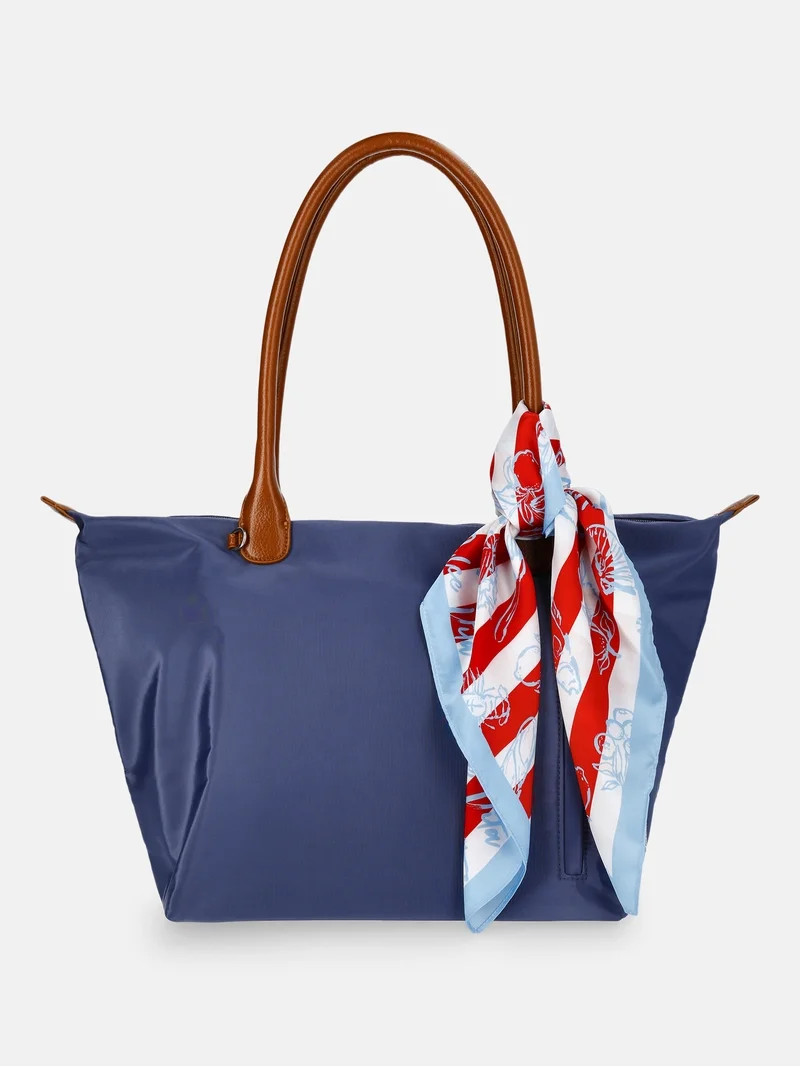 No Boundaries Women's Americana Print Square Scarf | Walmart (US)