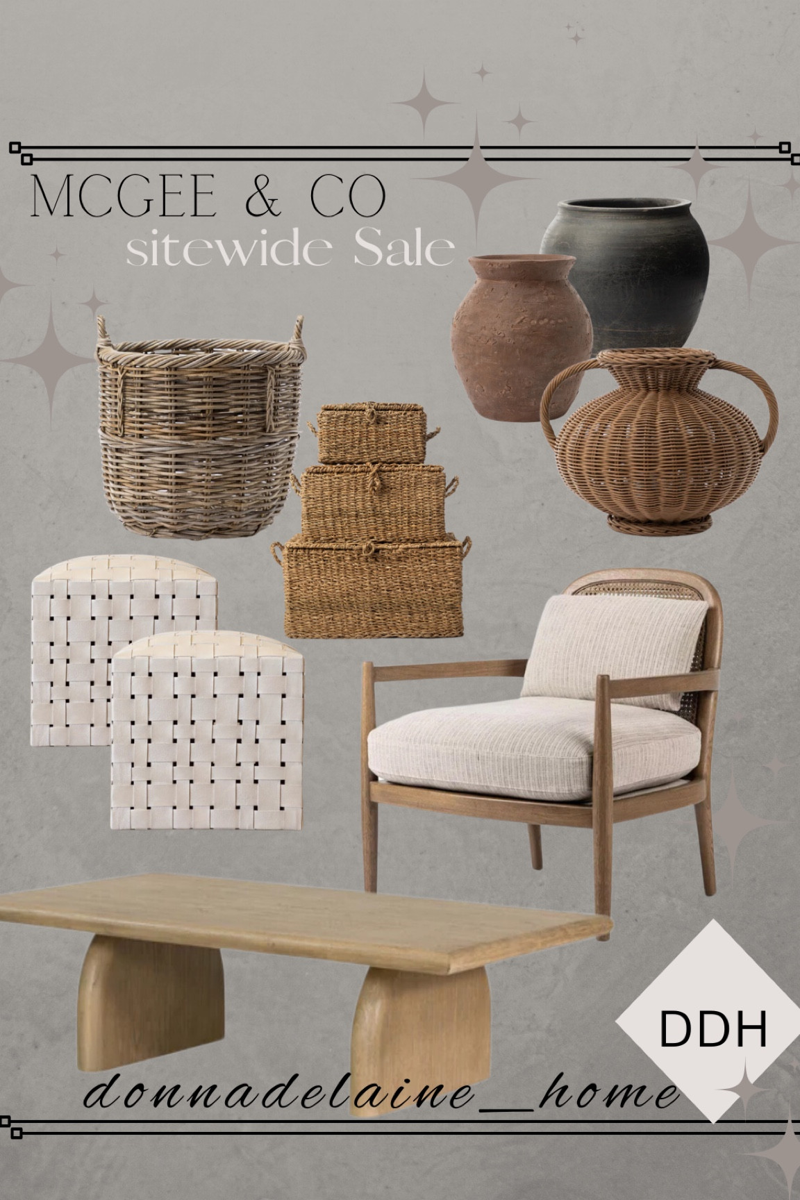 Save up to 25% sitewide at McGee & Co! 
So much to love ..just a few favorite and beautiful pieces! 
Modern organic, neutral home decor 
Sale alert 

#LTKHome #LTKSaleAlert