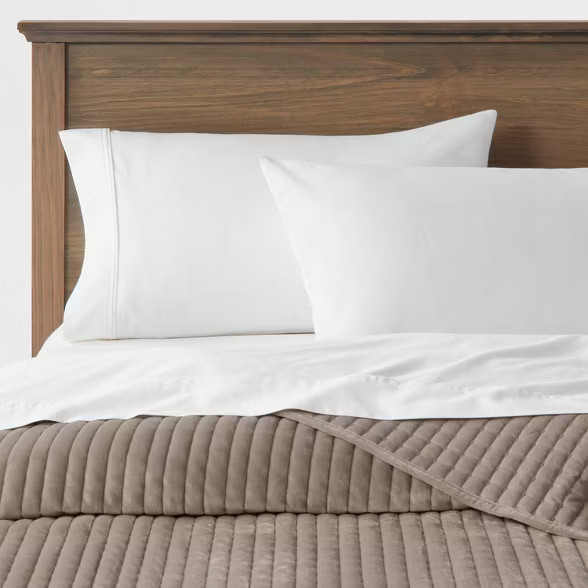 Matte Velvet Solid Quilt - Threshold™ | Target