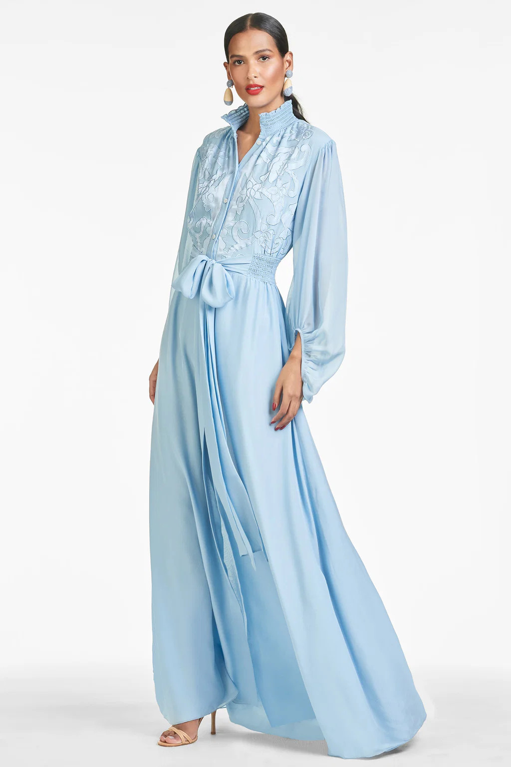 Beatrix Gown - Chambray Blue | Sachin & Babi