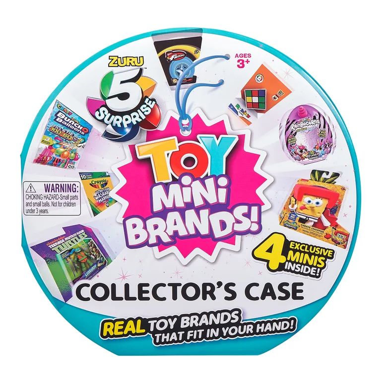 5 Surprise Toy Mini Brands Collector's Case Store & Display 30 Minis with 4 Exclusive Minis by ZU... | Walmart (US)