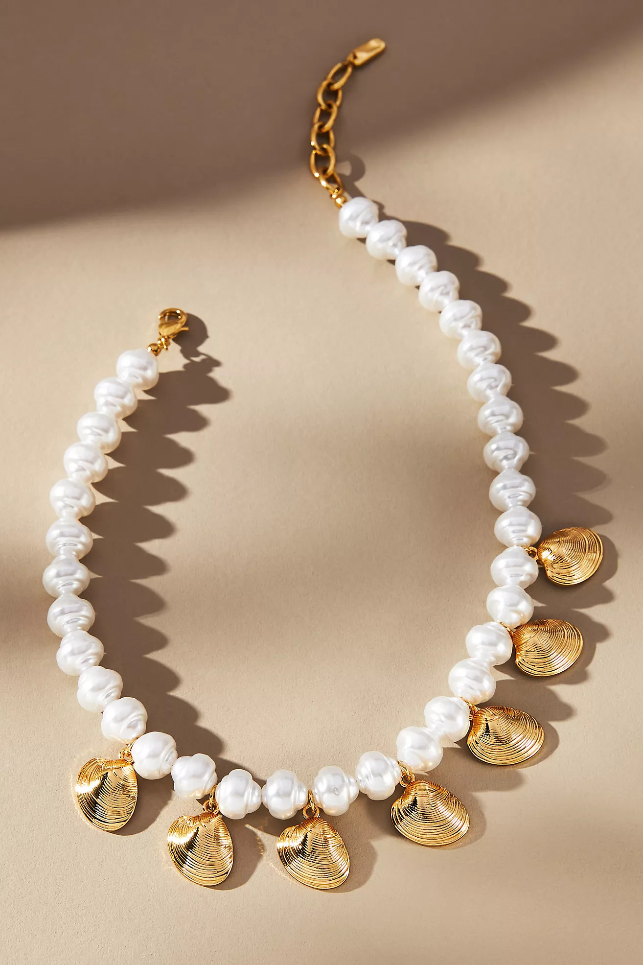 Logan Tay Pearl Shell Necklace | Anthropologie (US)