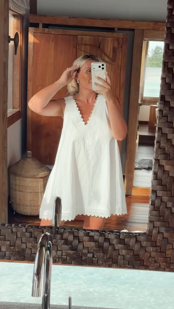 The perfect floaty dress for this heat 🤍

Heatwave outfit, beach outfit, holiday ootd, summer dress, white dress, euro summer

#LTKuk #LTKsummer #LTKdresses