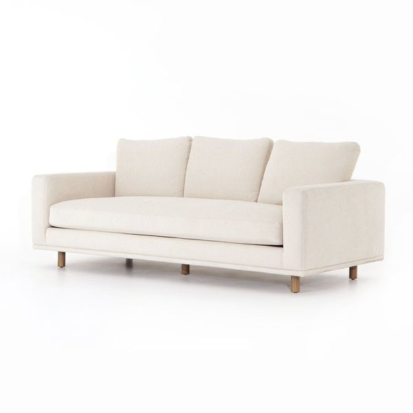 Dom Upholstered Bonnell Ivory Square Arm Sofa 
     
      20% OFF | Scout & Nimble