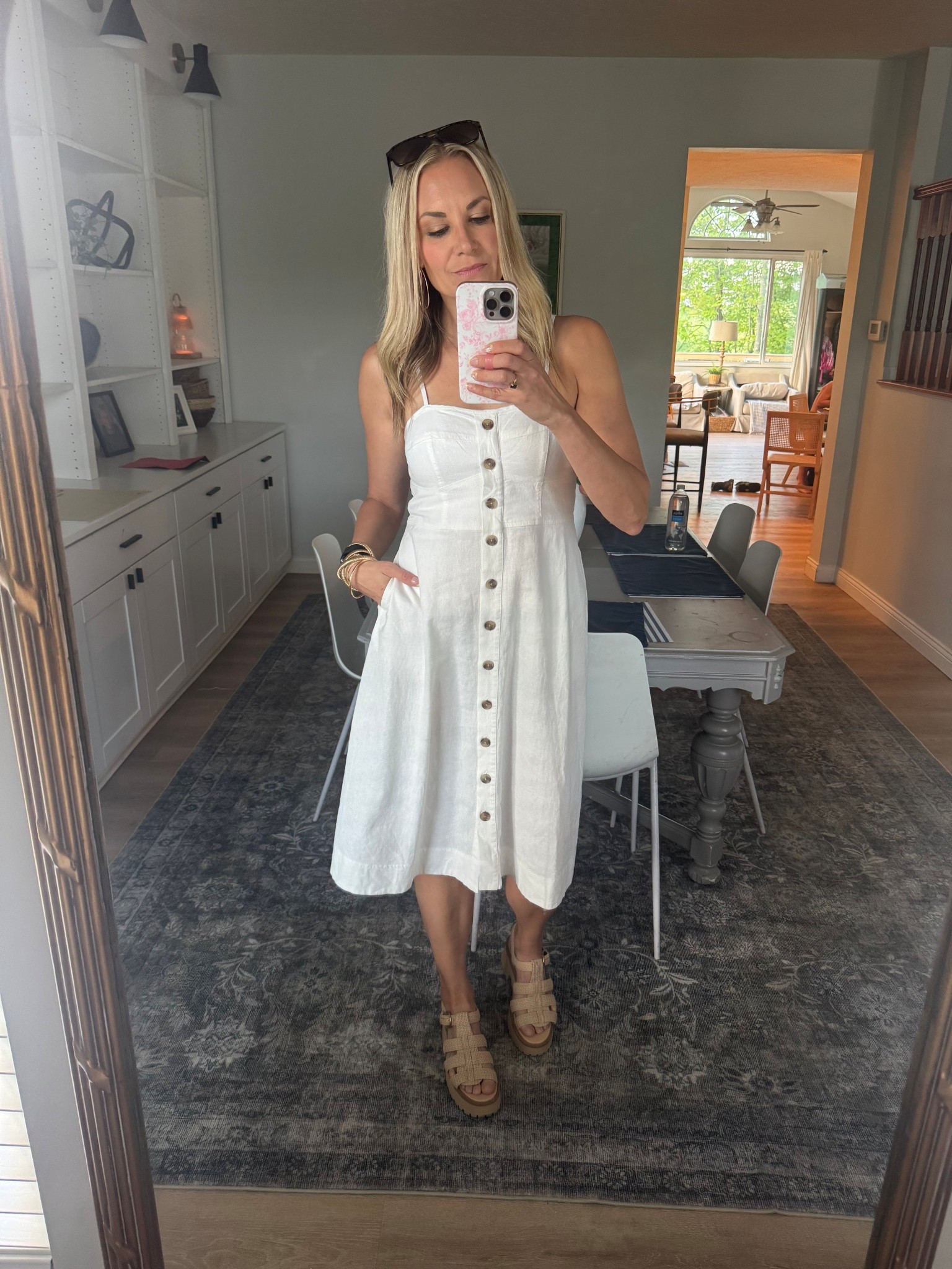 Date night OOTD. Dress is a last spring find, but I linked a few other options! ✨

#LTKTall #LTKOver40 #LTKootd