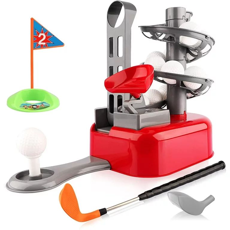 Allaugh Kids Golf Toy Set Toddler Golf Set Outdoor Indoor Golf Sports Toys with 15 PCs Golf Balls | Walmart (US)