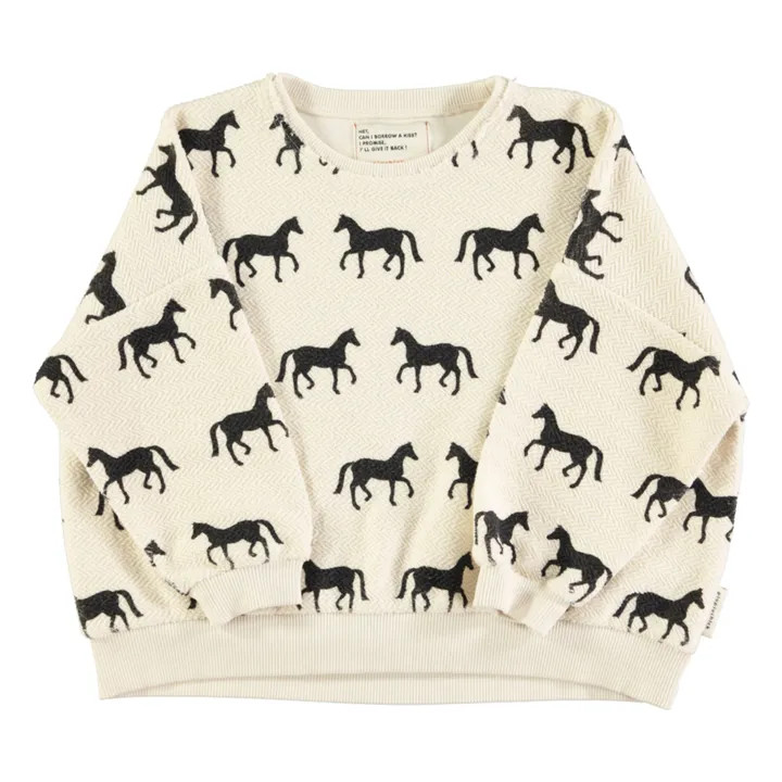 Horse Sweat Organic Cotton | Ecru | Smallable