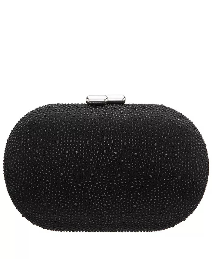 Nina Allover Crystal Oval Minaudiere - Macy's | Macy's