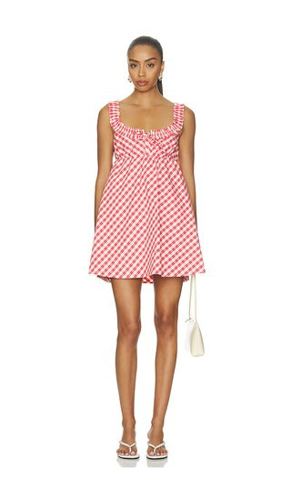 Tularosa Rae Mini Dress in Red. - size M | Revolve Clothing (Global)