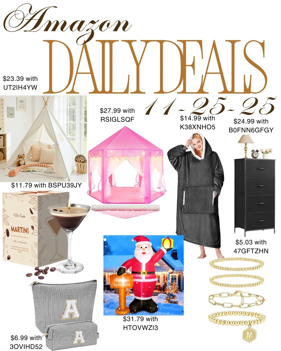 Amazon deals 

#LTKSaleAlert #LTKFindsUnder50 #LTKCyberWeek