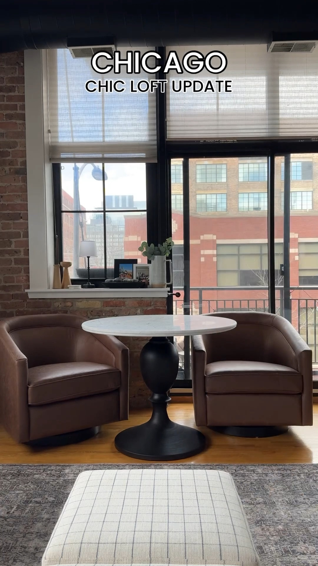 Our new leather swivel chairs came in and they are SO GOOD! We almost spent $2k/each for some from pottery barn but decided to take a gamble on these and holy moly they were 100% worth saving $1.7k. Great quality and no smell. Marble table, dining room, apartment living room 

#LTKHome #LTKSaleAlert #LTKFamily