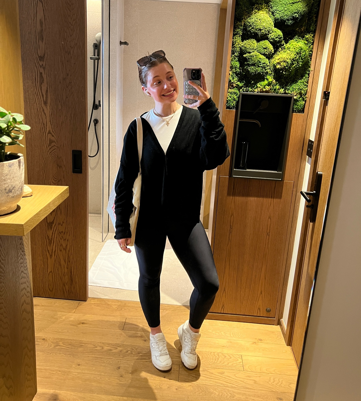 One of my favorite easy travel outfits/casual outfits for any season! You can never go wrong with layers 👏🏼 I also always go a couple sizes up with cardigans and sweaters because I love an oversized look & feel!

#LTKU #LTKtravel #LTKstyletip