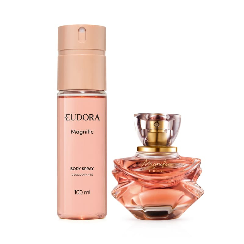 Combo Magnific: Eau de Parfum 75ml + Body Spray 100ml | Eudora | Eudora (BR)