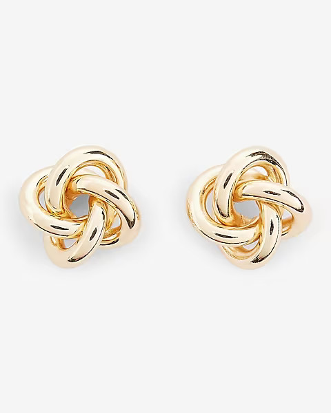 Knot Post Back Earrings | Express