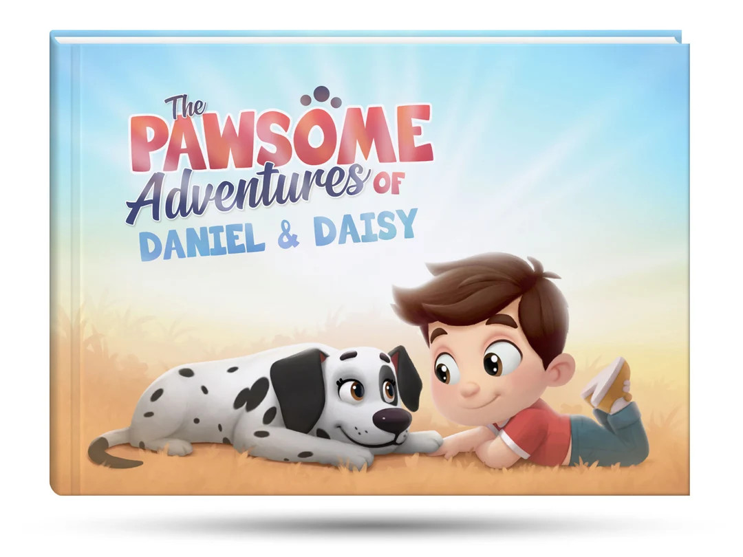 Personalized Book for Dogs & Kids - the Best Gift With Your Pet - the Pawsome Adventures for Kids... | Etsy (US)