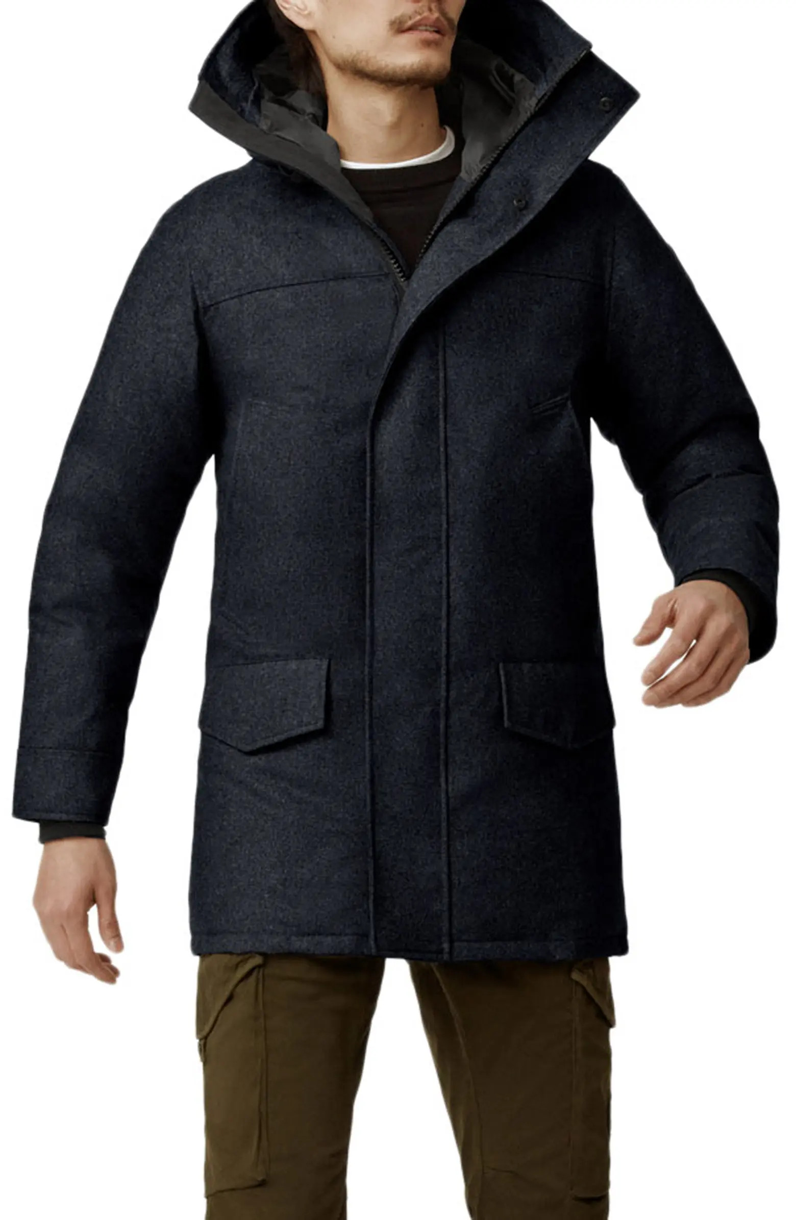 Canada Goose Langford Windproof 625-Fill Power Wool Blend Parka | Nordstrom | Nordstrom