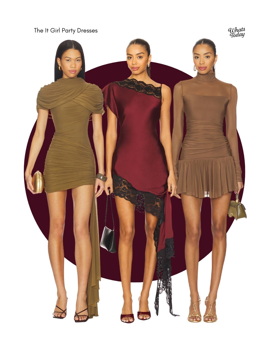 It girl party dresses with sultry cuts and rich tones—designed to flatter, stand out, and own the night. ✨

#LTKGiftGuide #LTKHoliday #LTKootd