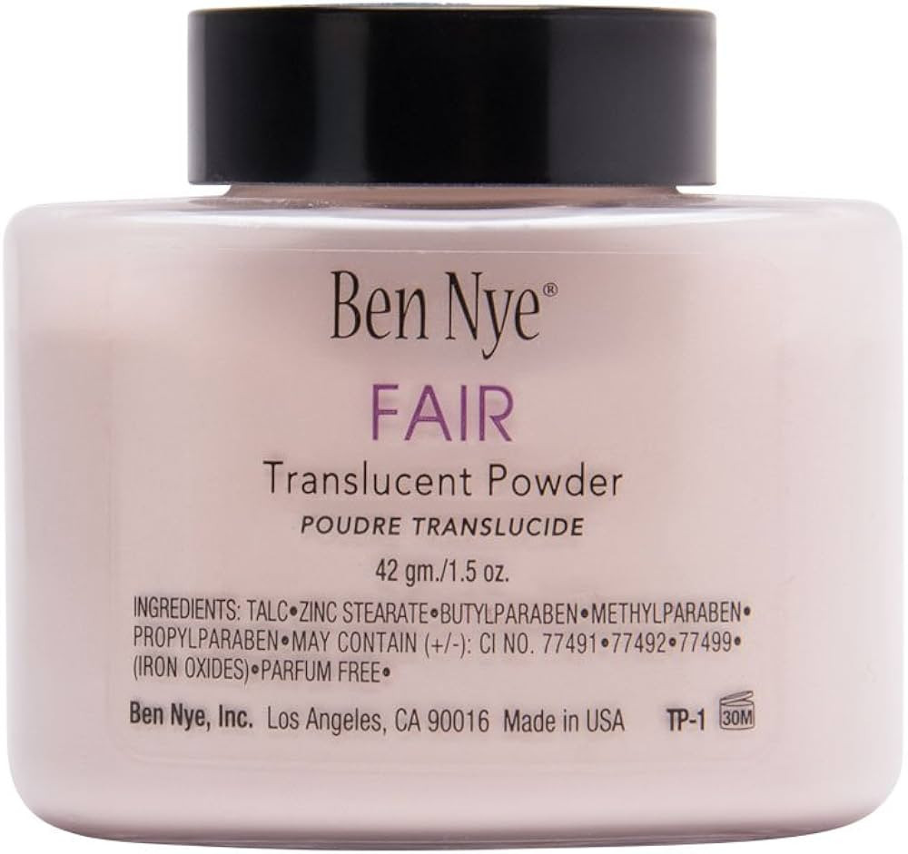 Ben Nye Fair Translucent Powder 45ml (42 Gm) by Ben nye | Amazon (US)