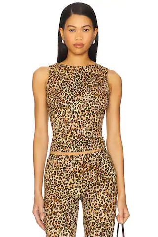 Lovers and Friends Lainey Top in Leopard from Revolve.com | Revolve Clothing (Global)