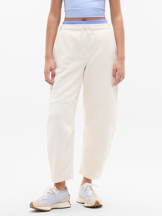 Athleta Girl Microfleece Barrel Jogger | Athleta