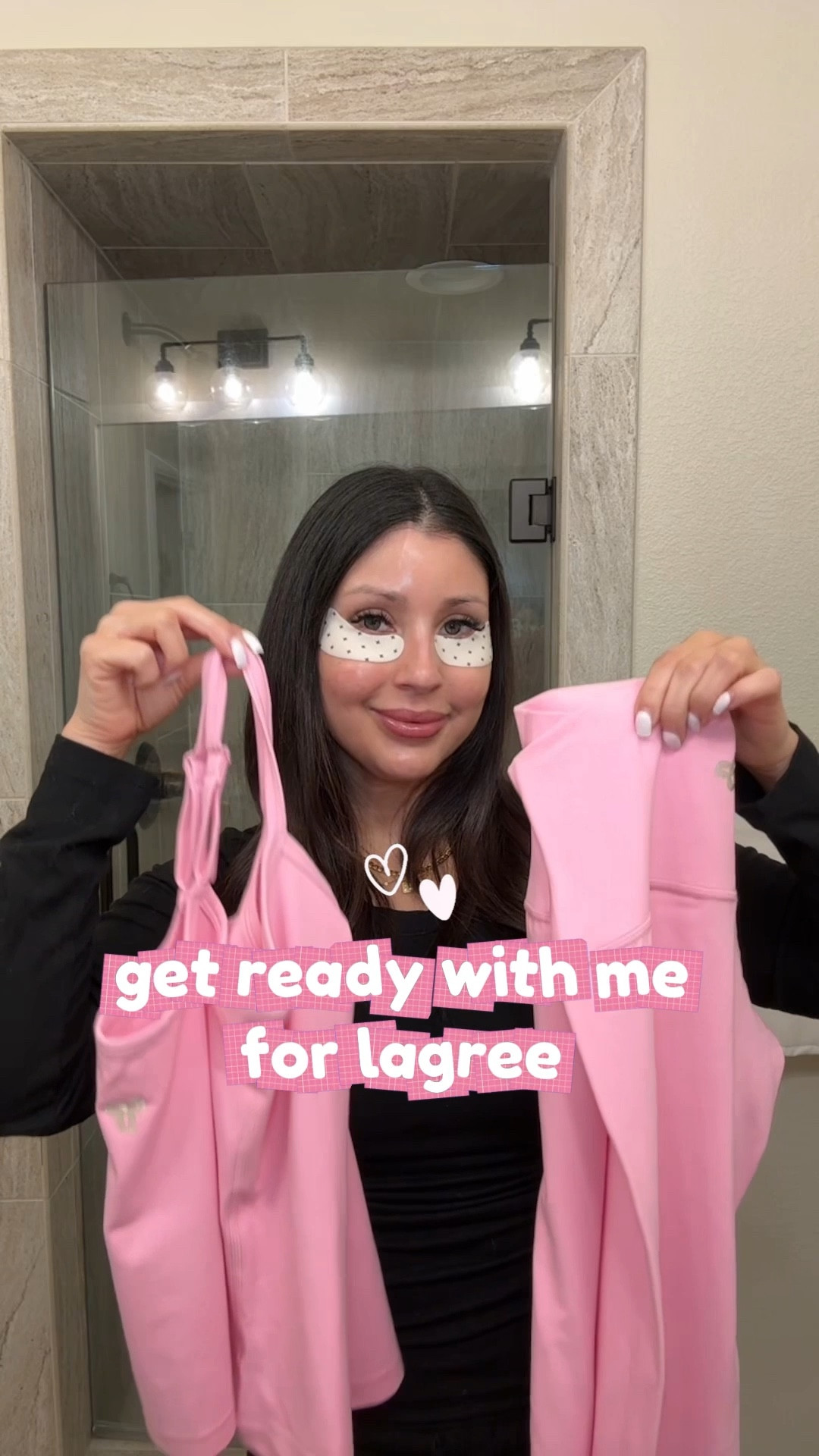 Size small tank , size 4 leggings 

#LTKgrwm #LTKmorningroutine #LTKootd