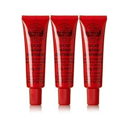 THREE Tubes of Lucas Papaw Ointment 15g with Lip Applicator | Walmart (US)